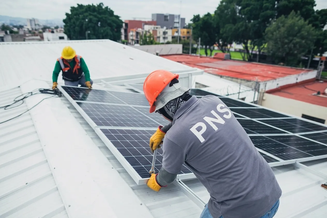 Installation photovoltaïque dans l'Oise